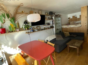 Cozy studio au centre du village & superbe vue